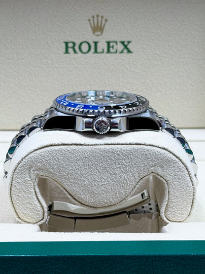 Rolex GMT Master 2 "Batgirl" 126710BLNR / 2023 / Full Set / Top Zustand