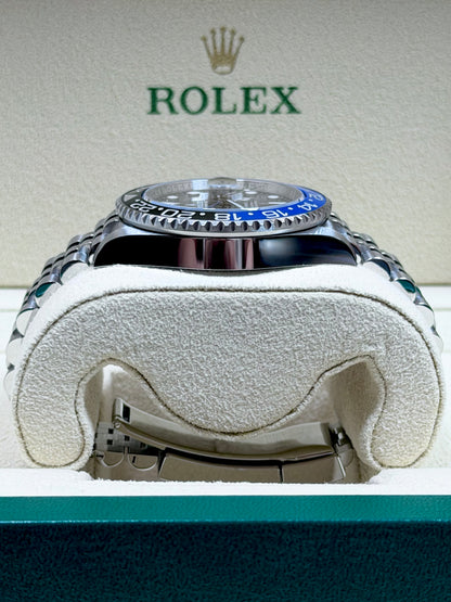 Rolex GMT Master 2 "Batgirl" 126710BLNR / 2023 / Full Set / Top Zustand