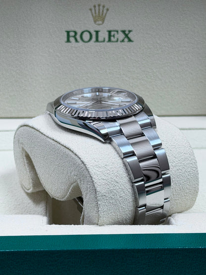 Rolex Datejust 41 126334 Silber / 2022 / Full Set / Top Zustand