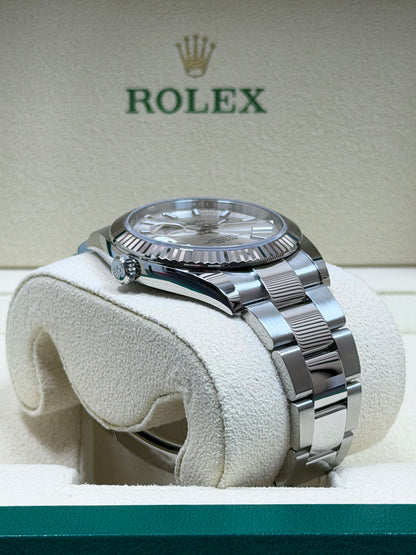 Rolex Datejust 41 126334 Silber / 2022 / Full Set / Top Zustand