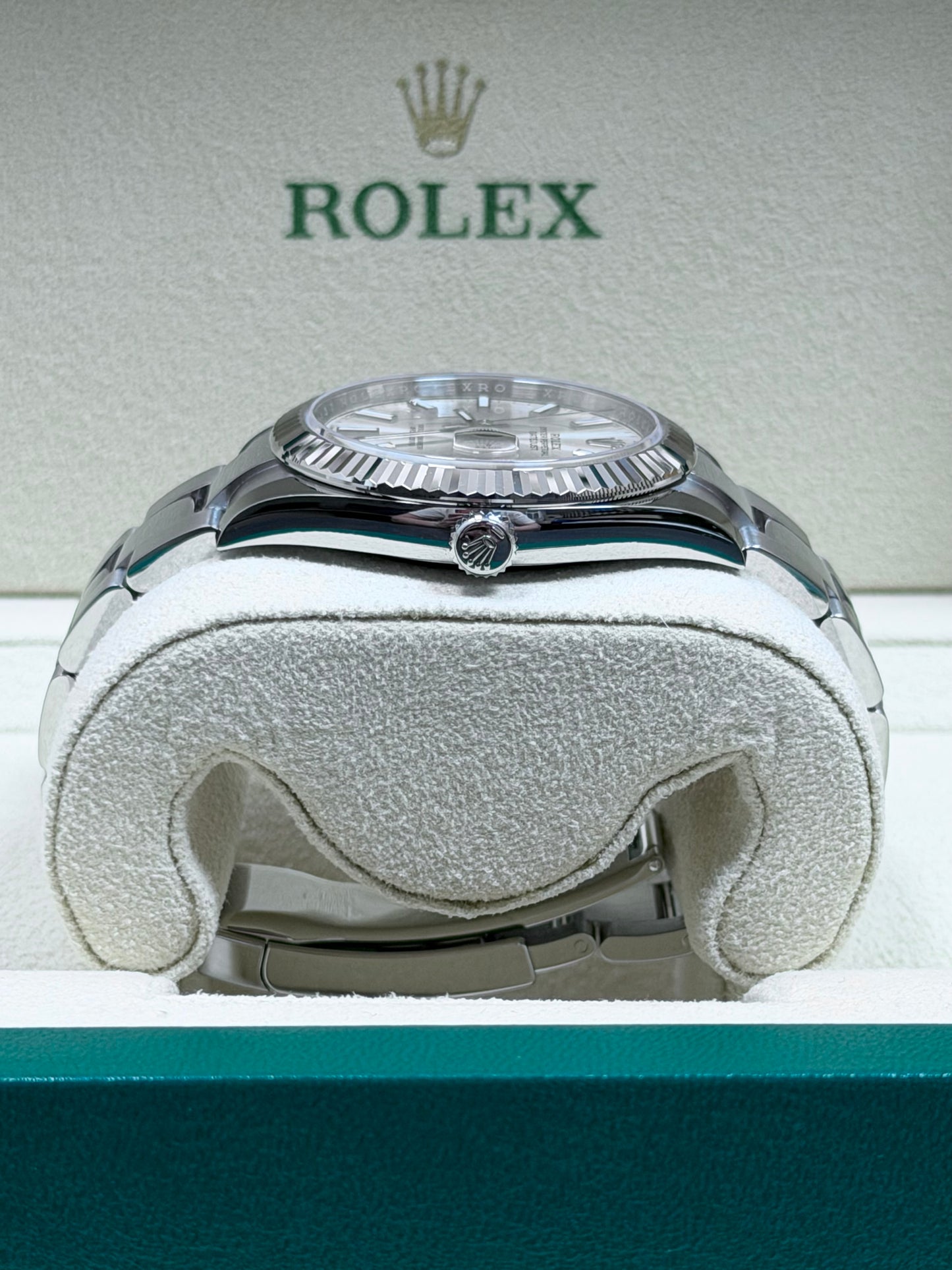 Rolex Datejust 41 126334 Silber / 2022 / Full Set / Top Zustand