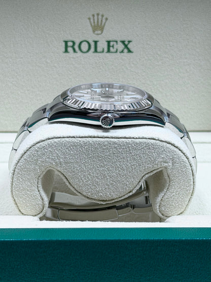Rolex Datejust 41 126334 Silber / 2022 / Full Set / Top Zustand
