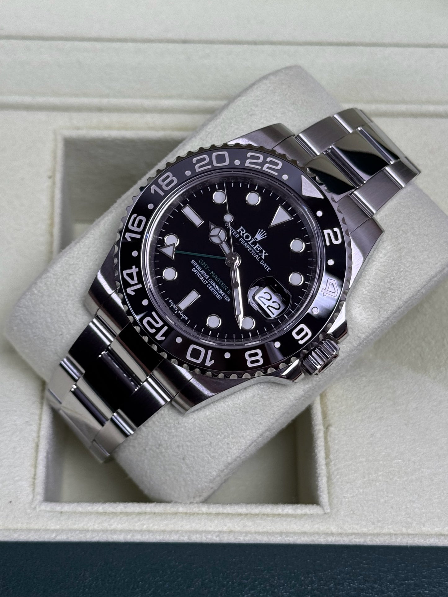 Rolex GMT Master 2 116710LN / 2014 / Full Set / Neuwertig
