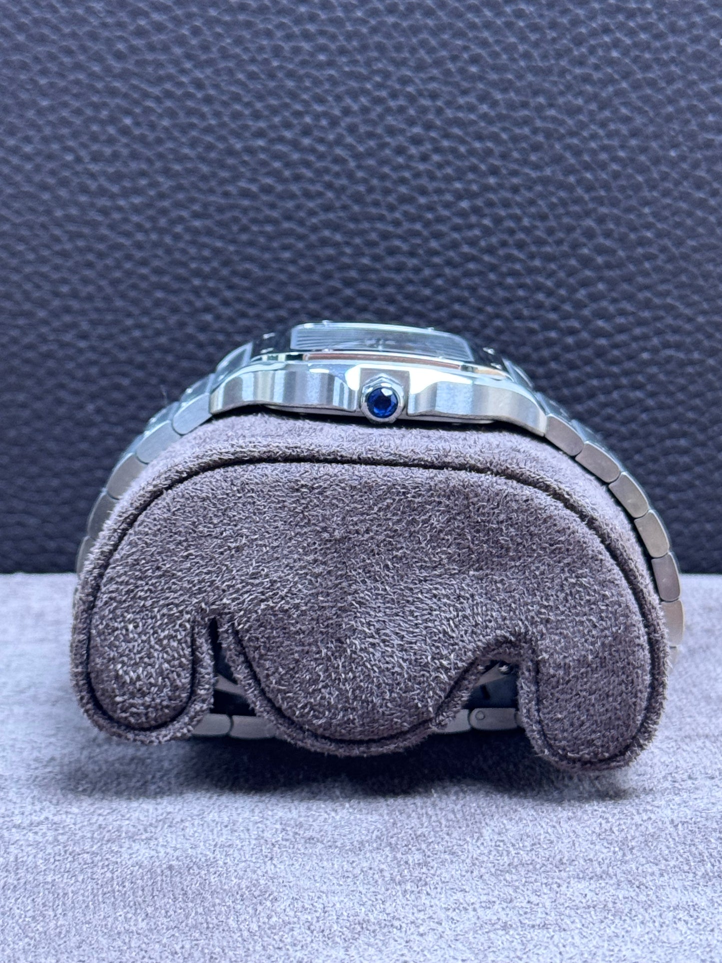 Cartier Santos Medium Braun / 2024 / Full Set / Top Zustand
