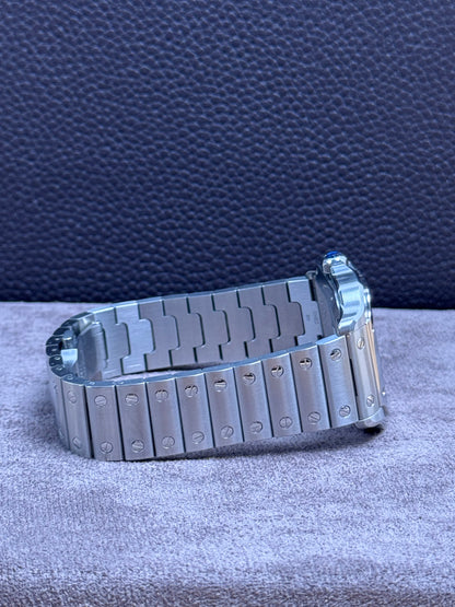 Cartier Santos Medium Braun / 2024 / Full Set / Top Zustand