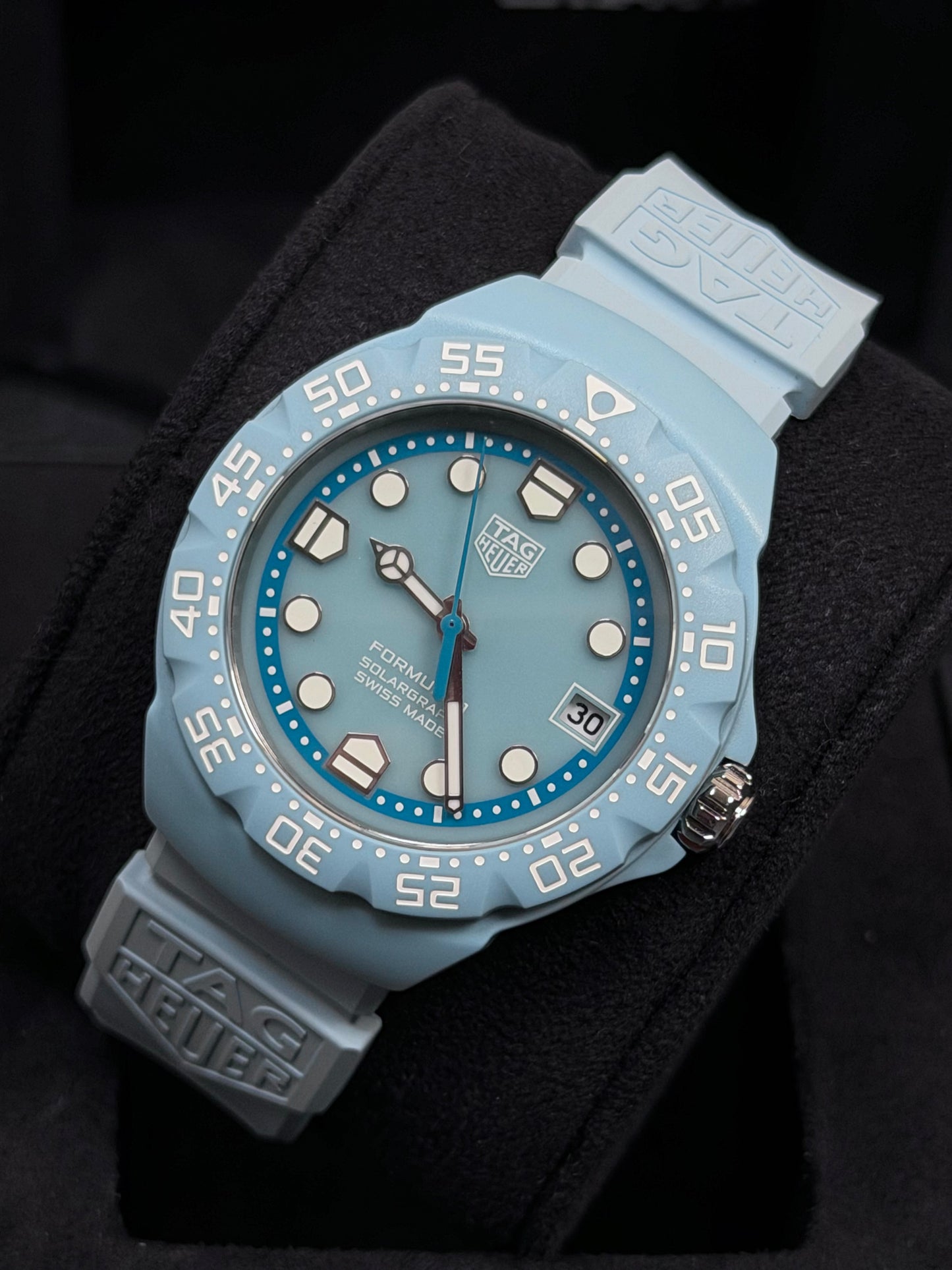 TAG Heuer Formula 1 Solargraph Blau / 2026 / Full Set / Ungetragen