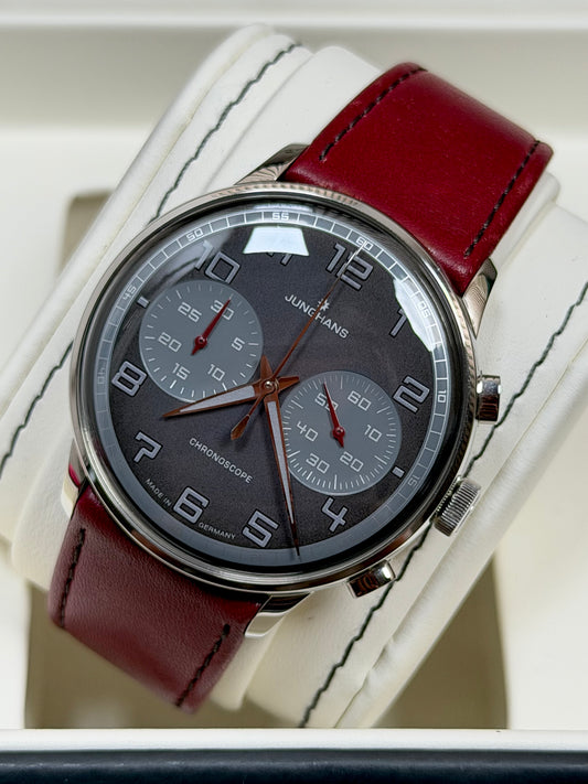 Junghans Meister Driver Chronoscope Automatik / 2025 / Full Set / Neuwertig