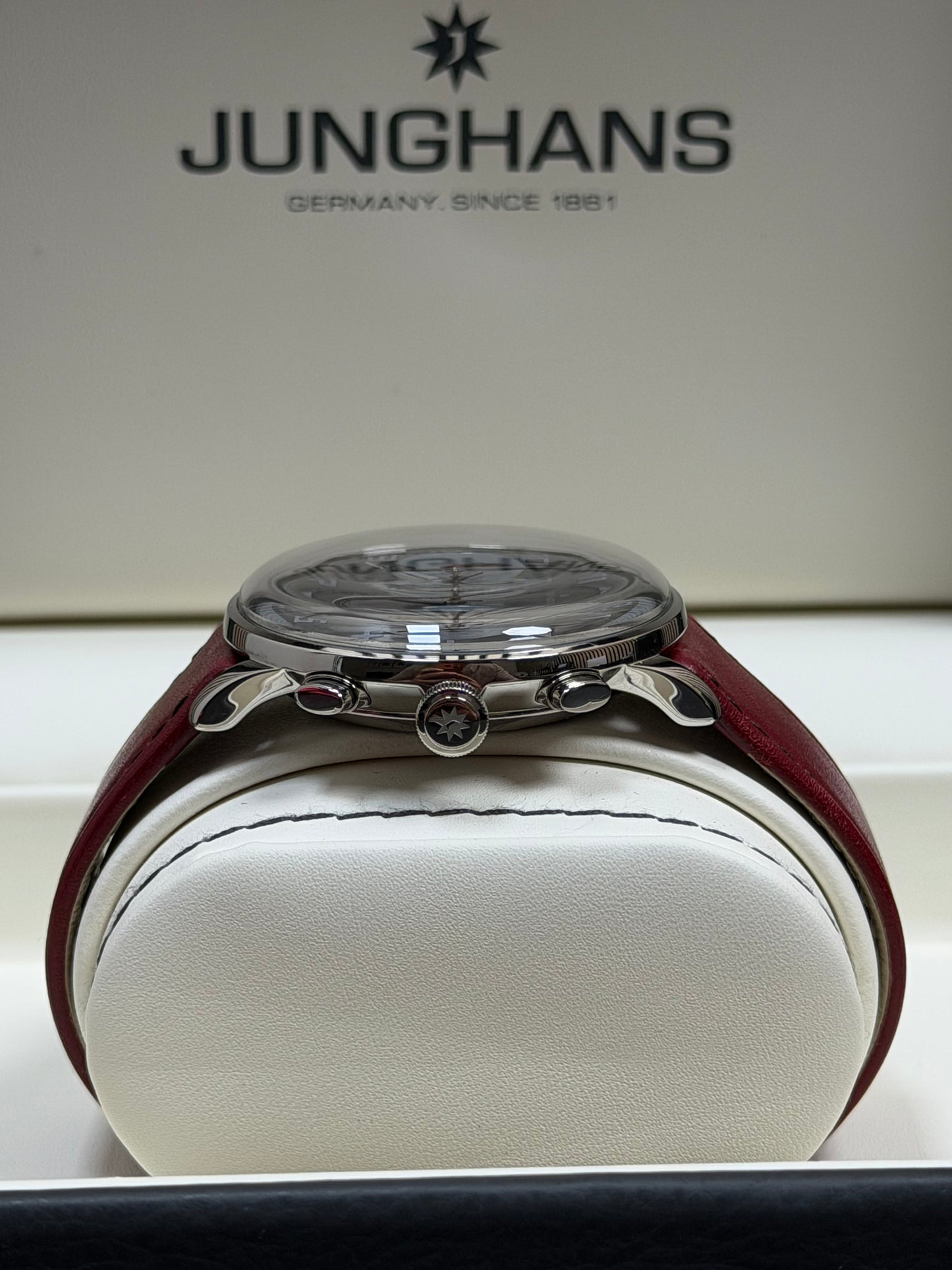 Junghans Meister Driver Chronoscope Automatik / 2025 / Full Set / Neuwertig