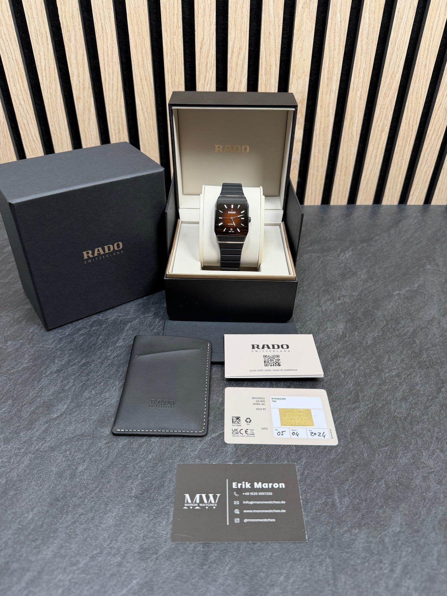 Rado Anatom Automatic Braun / 2024 / Full Set / Ungetragen