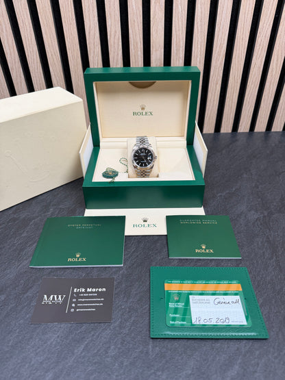 Rolex Datejust 41 126334 Schwarz / 2019 / Full Set / Top Zustand / Service 06/2026