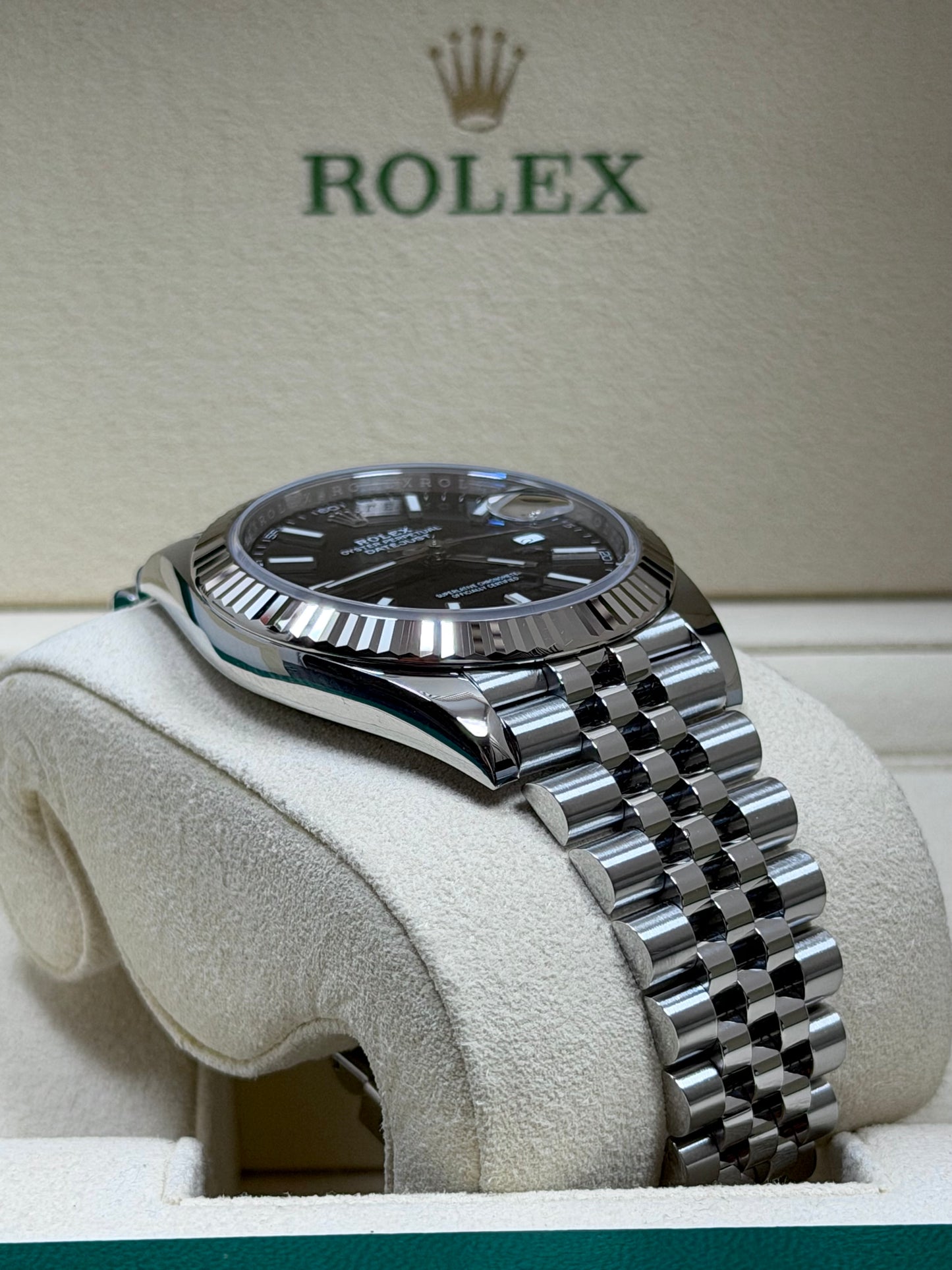 Rolex Datejust 41 126334 Schwarz / 2019 / Full Set / Top Zustand / Service 06/2026