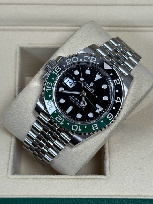 Rolex GMT Master 2 Sprite / 2022 / Full Set / Neuwertig
