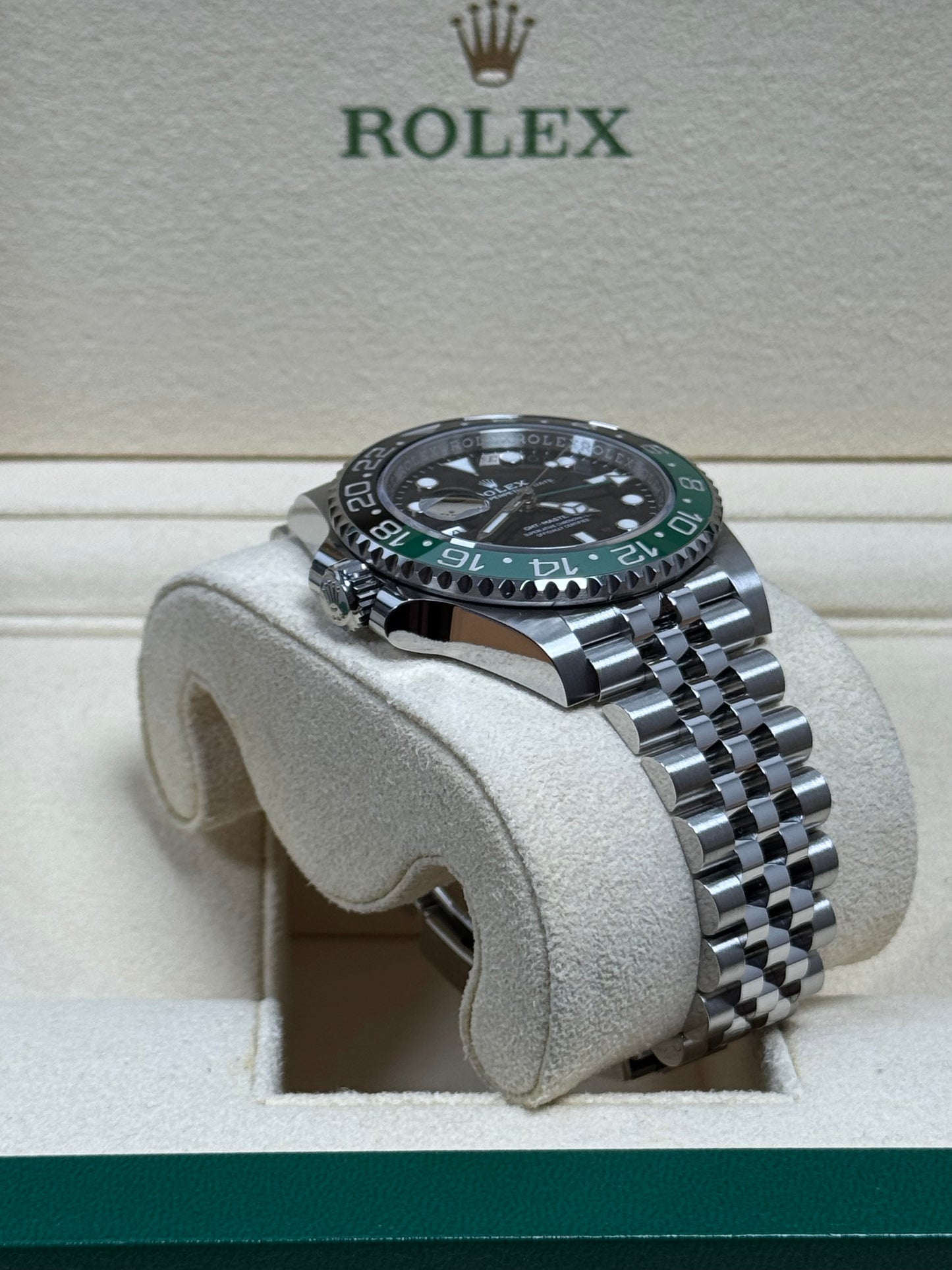Rolex GMT Master 2 Sprite / 2022 / Full Set / Neuwertig