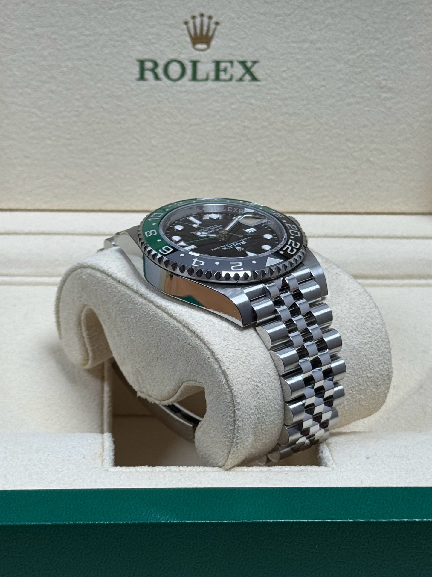 Rolex GMT Master 2 Sprite / 2022 / Full Set / Neuwertig