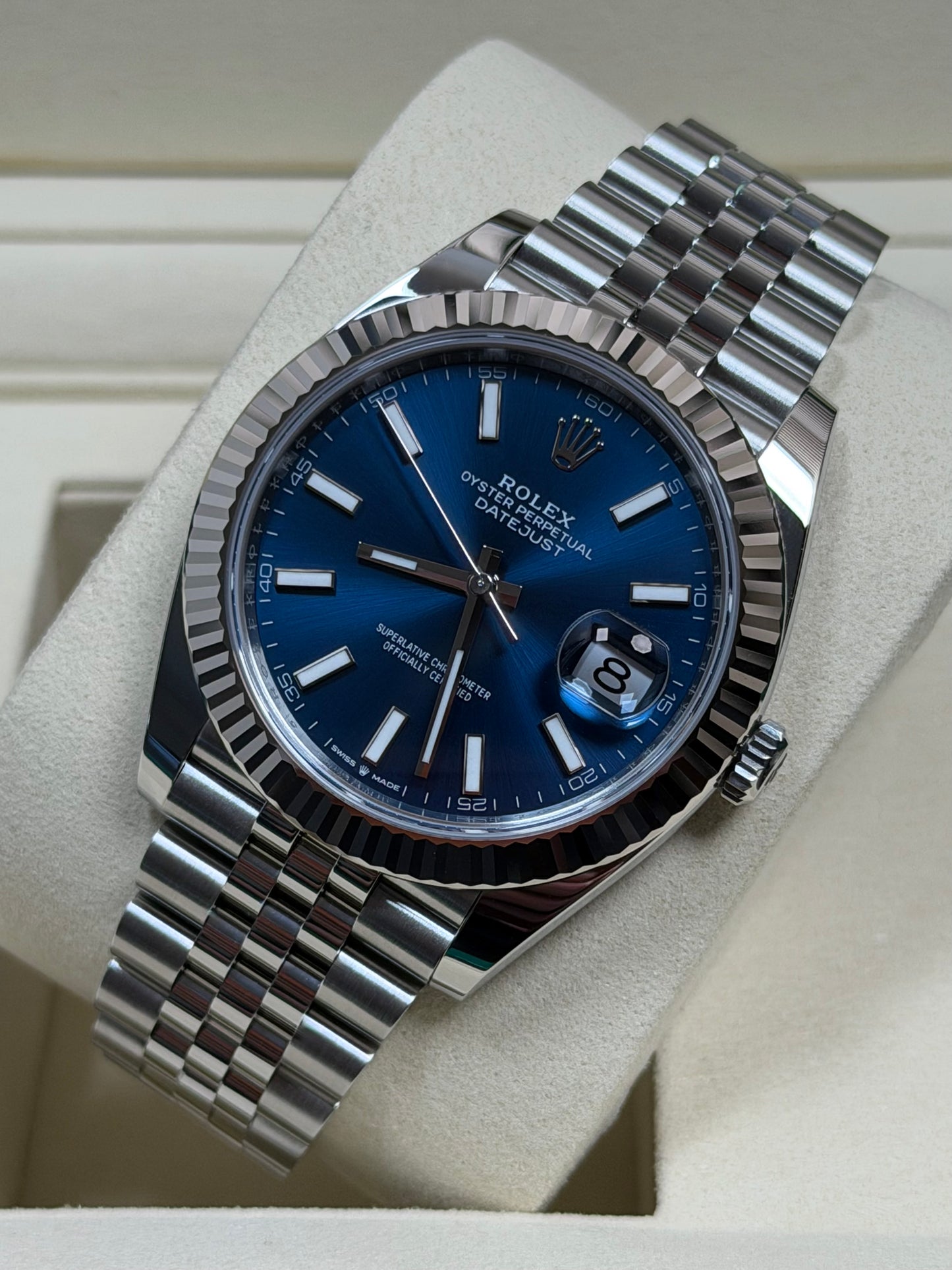 Rolex Datejust 41 126334 Blau / 2026 / Full Set / Ungetragen
