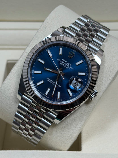 Rolex Datejust 41 126334 Blau / 2026 / Full Set / Ungetragen