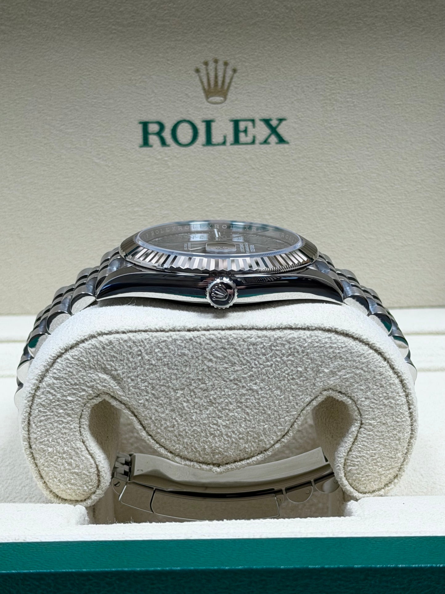 Rolex Datejust 41 126334 Wimbledon / 2024 / Full Set / Top Zustand