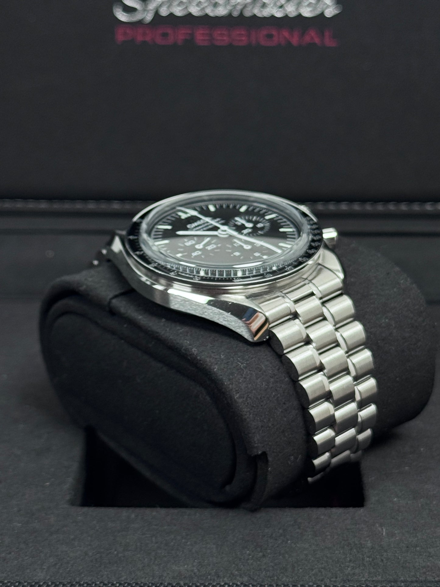 Omega Speedmaster Moonwatch Saphir / 2022 / Full Set / Sehr gut