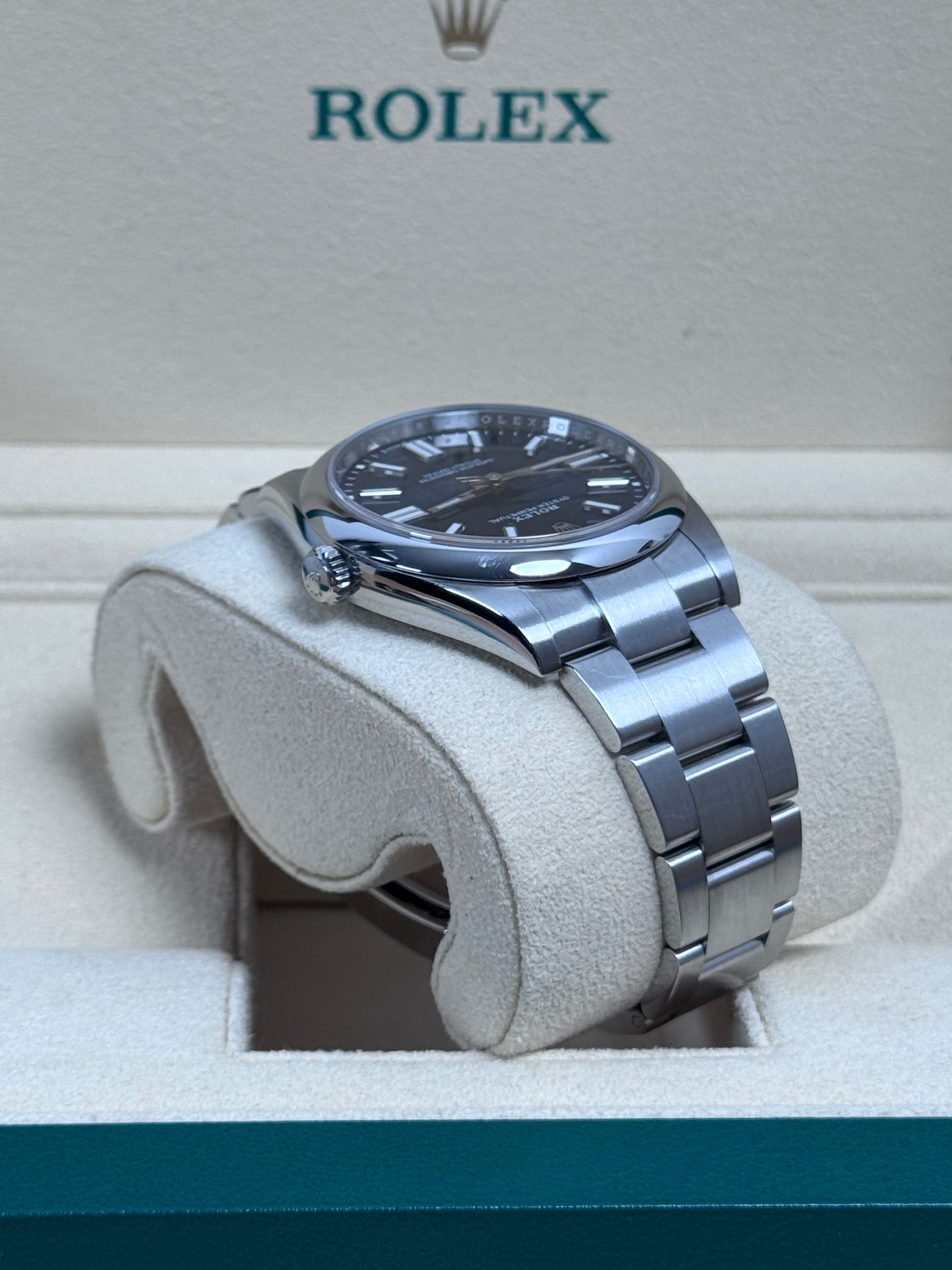 Rolex Oyster Perpetual 41 Blau / 2023 / Full Set / Top Zustand