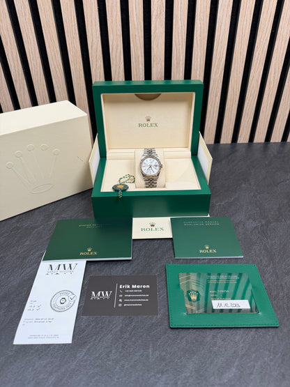 Rolex Datejust 36 126234 Silber / 2023 / Full Set / Top Zustand