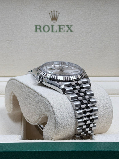 Rolex Datejust 36 126234 Silber / 2023 / Full Set / Top Zustand