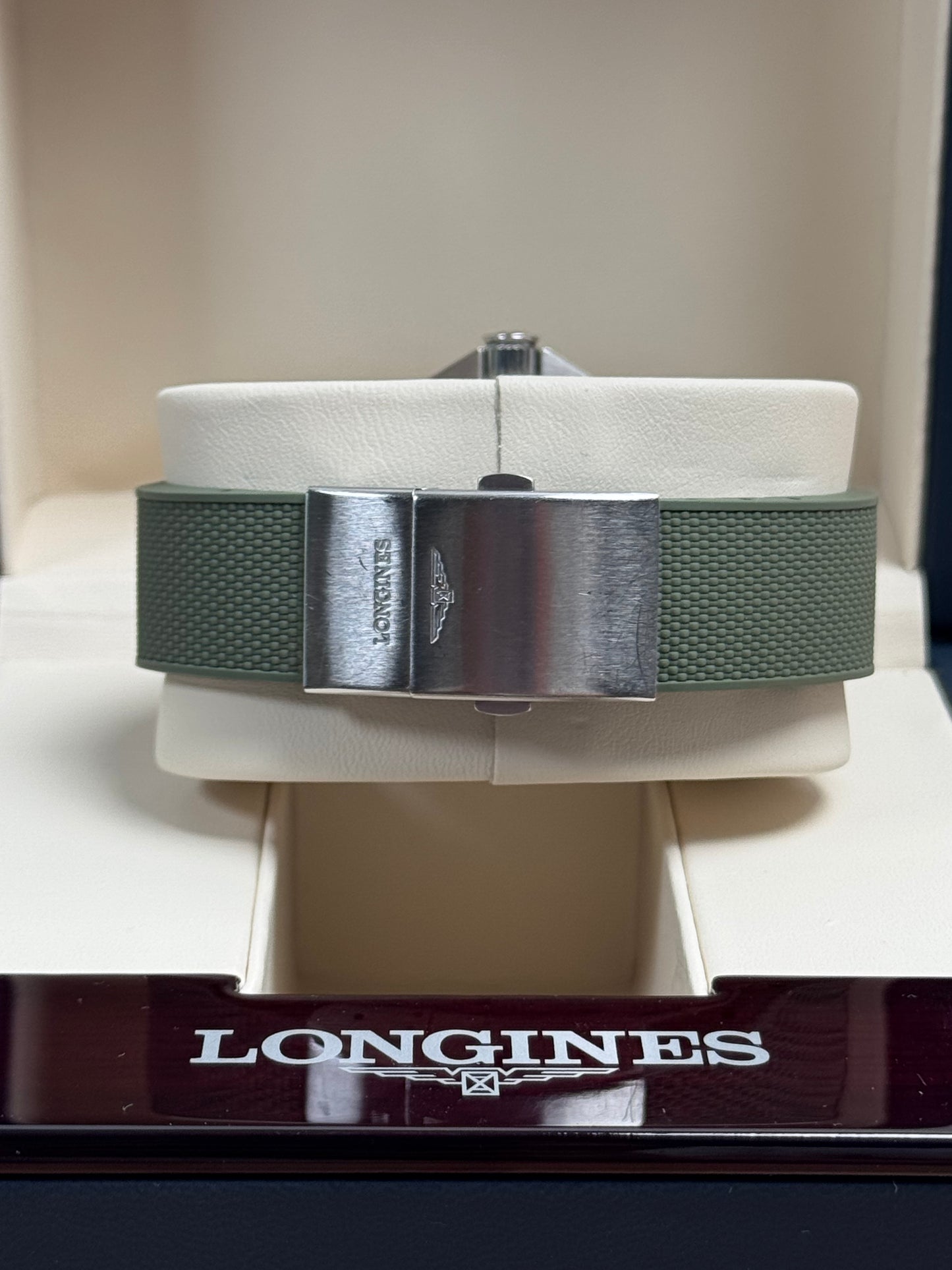 Longines Hydroconquest 43mm Grün / 2022 / Full Set / Sehr gut