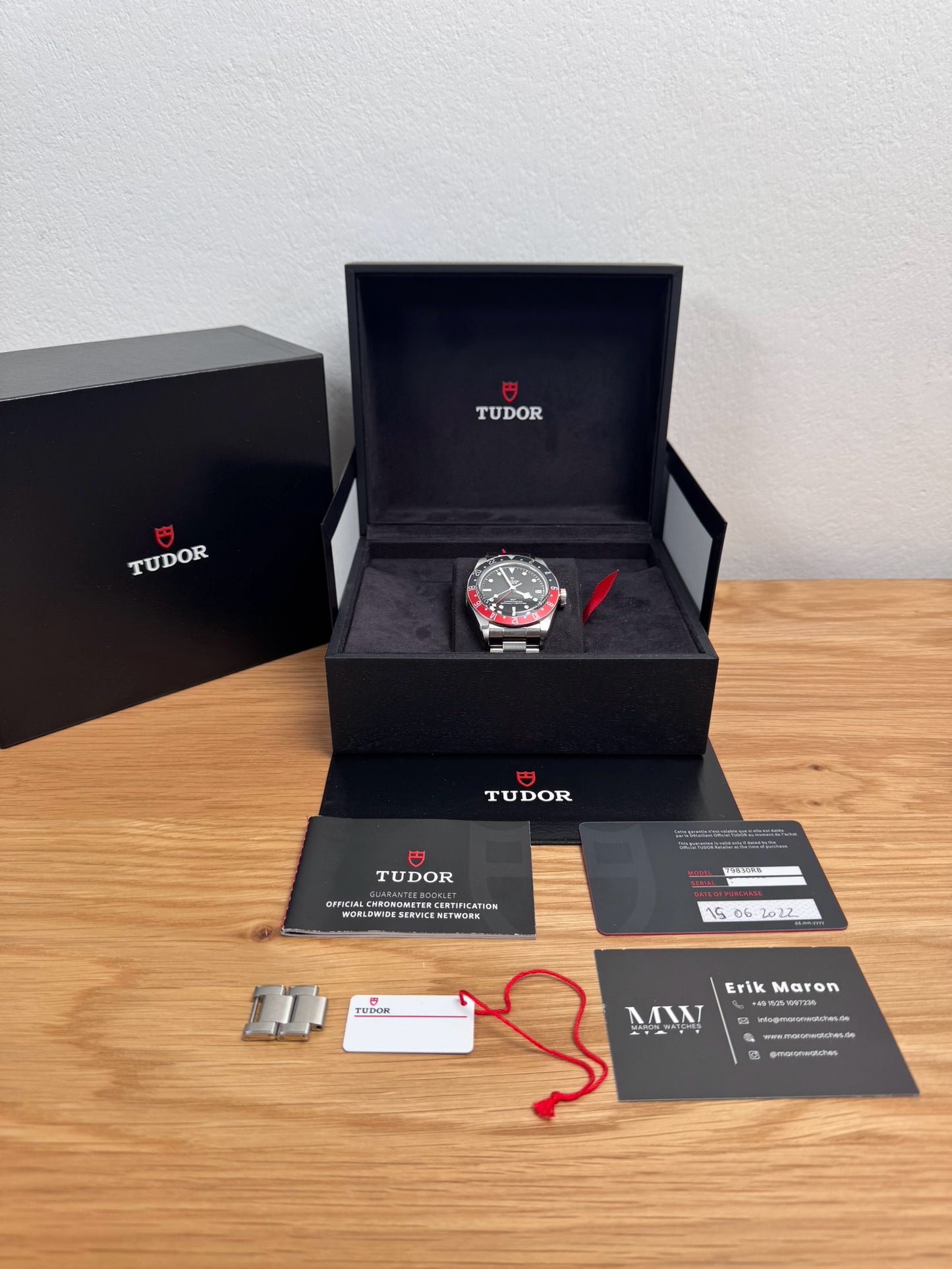 Tudor Black Bay GMT 79830RB / 2022 / Full Set / Ungetragen