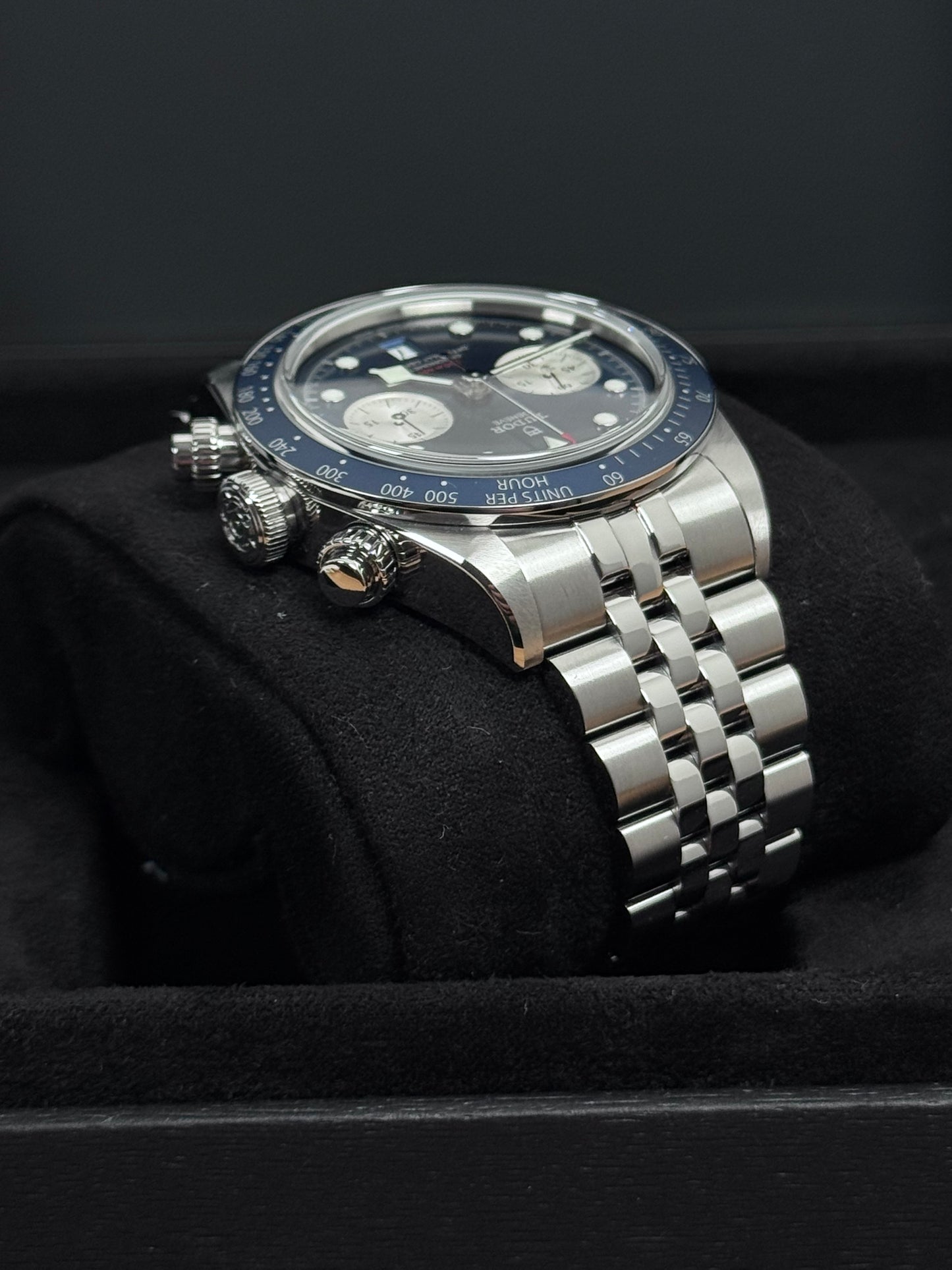 Tudor Black Bay Chrono Blau M79360B / 2024 / Full Set / Top Zustand