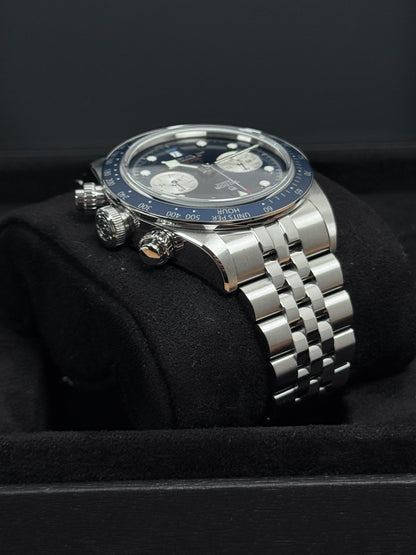 Tudor Black Bay Chrono Blau M79360B / 2024 / Full Set / Top Zustand