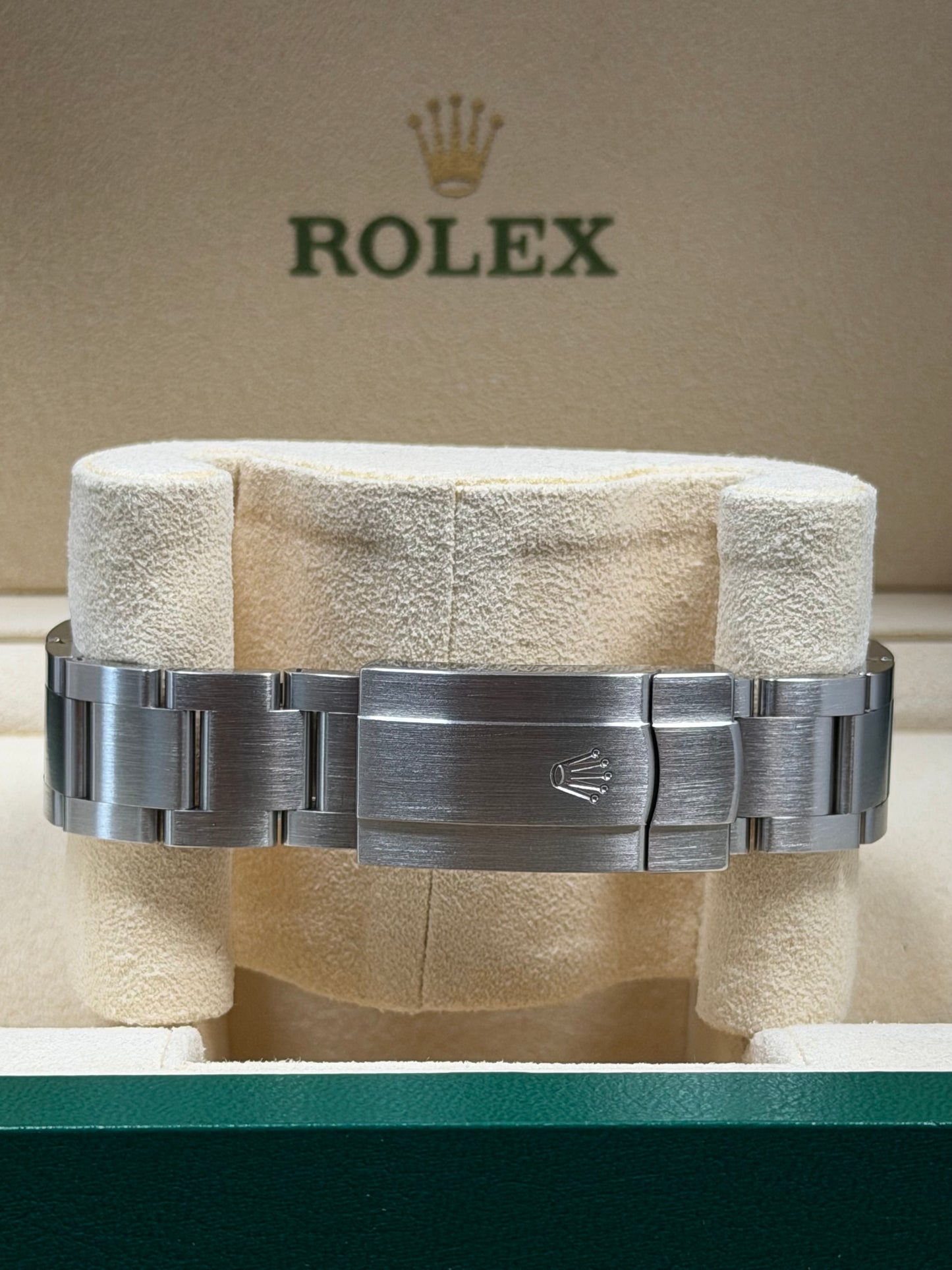Rolex Oyster Perpetual 39 Weiß / 2017 / Full Set / Top Zustand