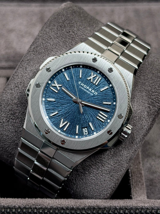 Chopard Alpine Eagle 41 Blau / 2026 / Full Set / Top Zustand