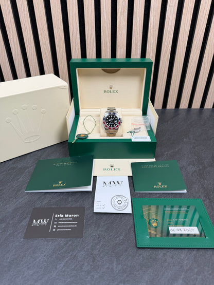 Rolex GMT Master 2 "Pepsi" 126710BLRO / 2024 / Full Set / Neuwertig