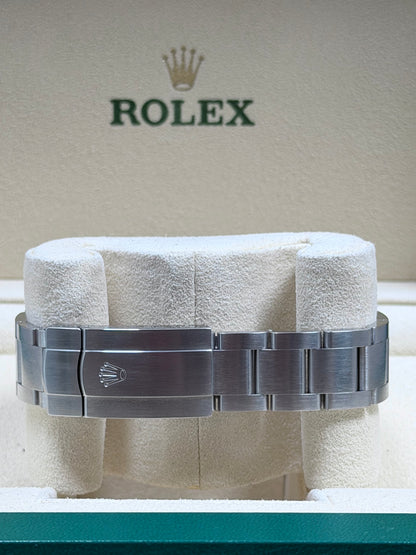 Rolex Oyster Perpetual 39 Weiß / 2019 / Full Set / Top Zustand