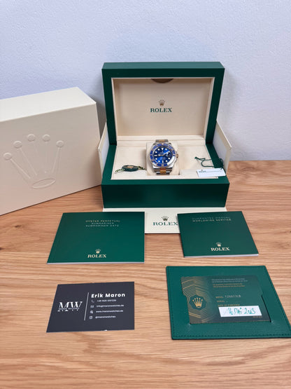 Rolex Submariner Date 41 126613LB "Bluesy"/ 2023 / Full Set / Sehr gut