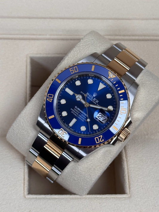 Rolex Submariner Date 41 126613LB "Bluesy"/ 2023 / Full Set / Sehr gut