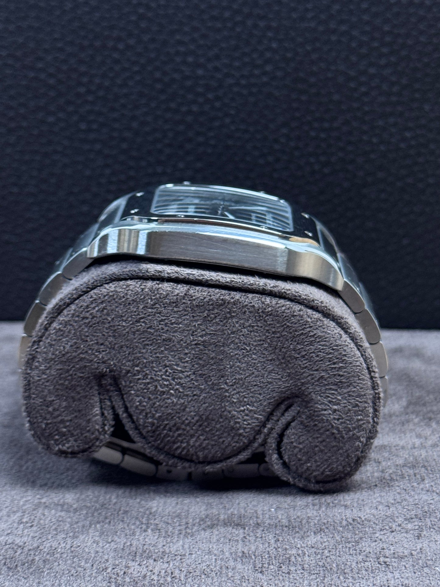 Cartier Santos Large Blau / 2021 / Full Set / Top Zustand