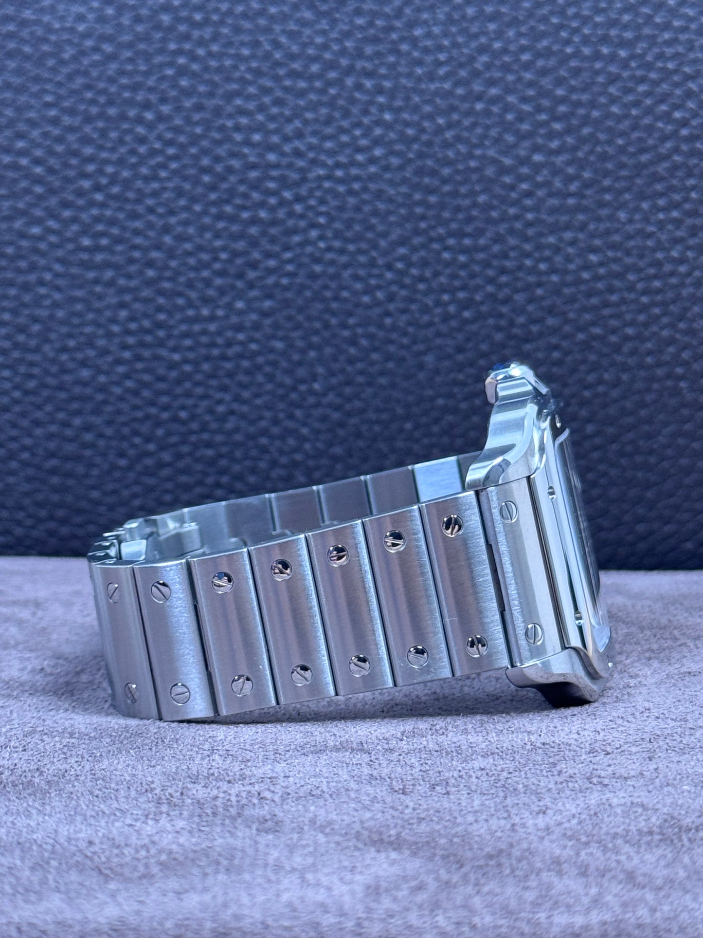 Cartier Santos Large Blau / 2021 / Full Set / Top Zustand