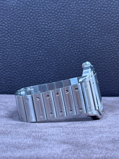 Cartier Santos Large Blau / 2021 / Full Set / Top Zustand