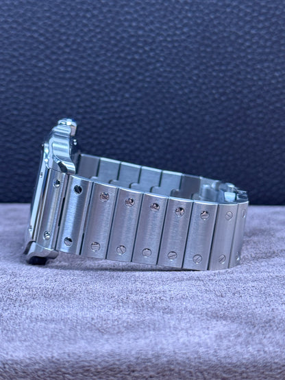 Cartier Santos Large Blau / 2021 / Full Set / Top Zustand