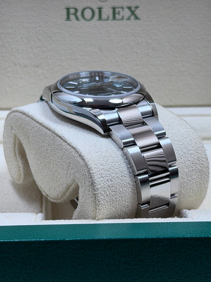 Rolex Datejust 36 126200 Mint Palm Dial / 2023 / Full Set / Sehr gut