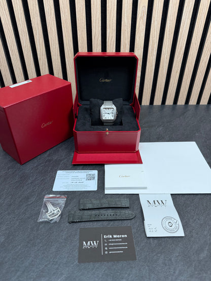 Cartier Santos Large Titan WSSA0089 / 2026 / Full Set / Neuwertig
