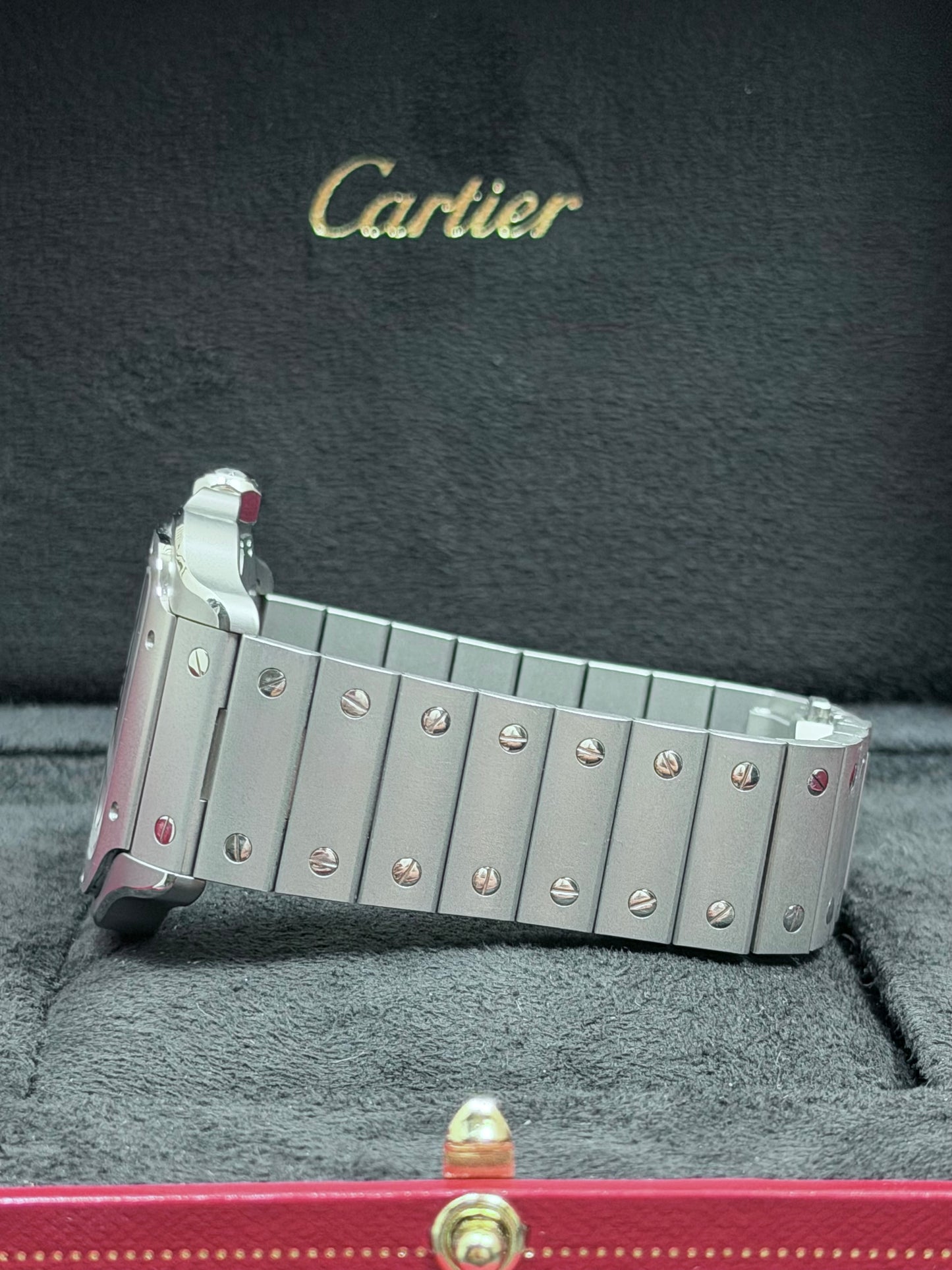 Cartier Santos Large Titan WSSA0089 / 2026 / Full Set / Neuwertig