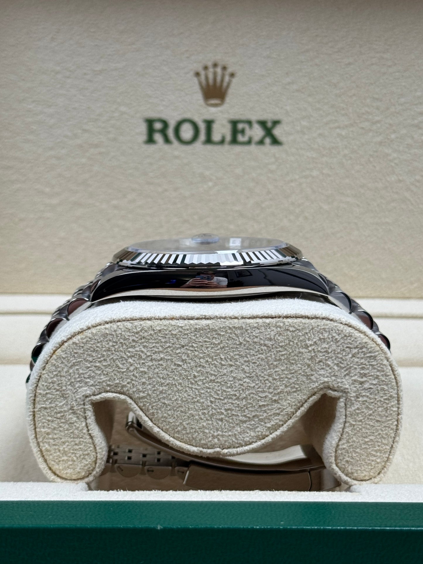 Rolex Datejust 41 126334 Azzurro Blau / 2021 / Full Set / Ungetragen
