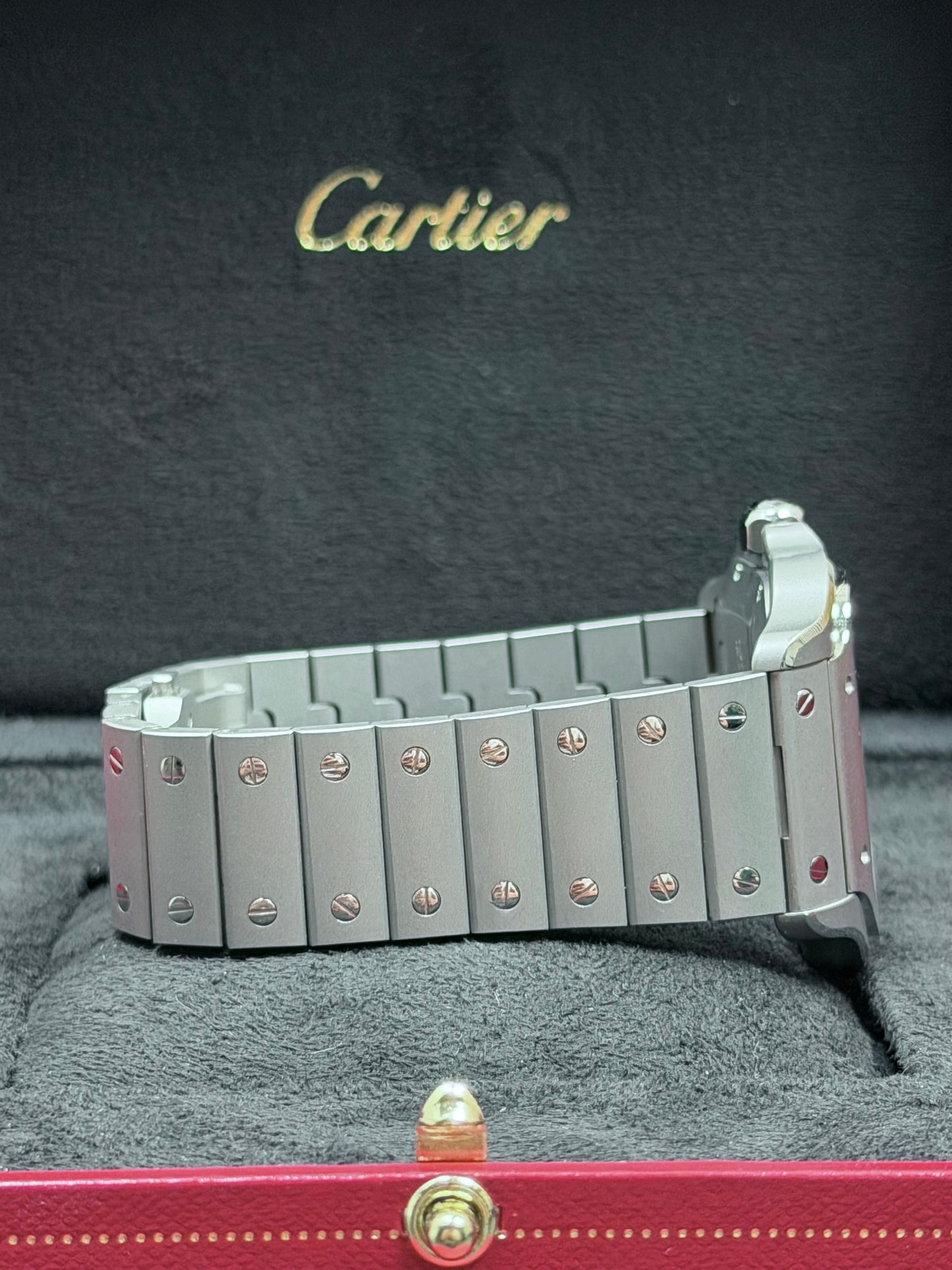 Cartier Santos Large Titan WSSA0089 / 2026 / Full Set / Neuwertig