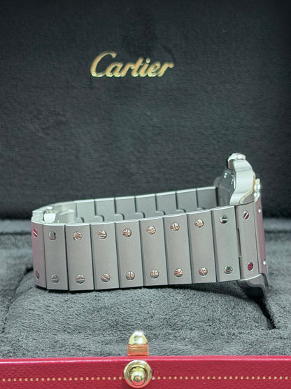 Cartier Santos Large Titan WSSA0089 / 2026 / Full Set / Neuwertig
