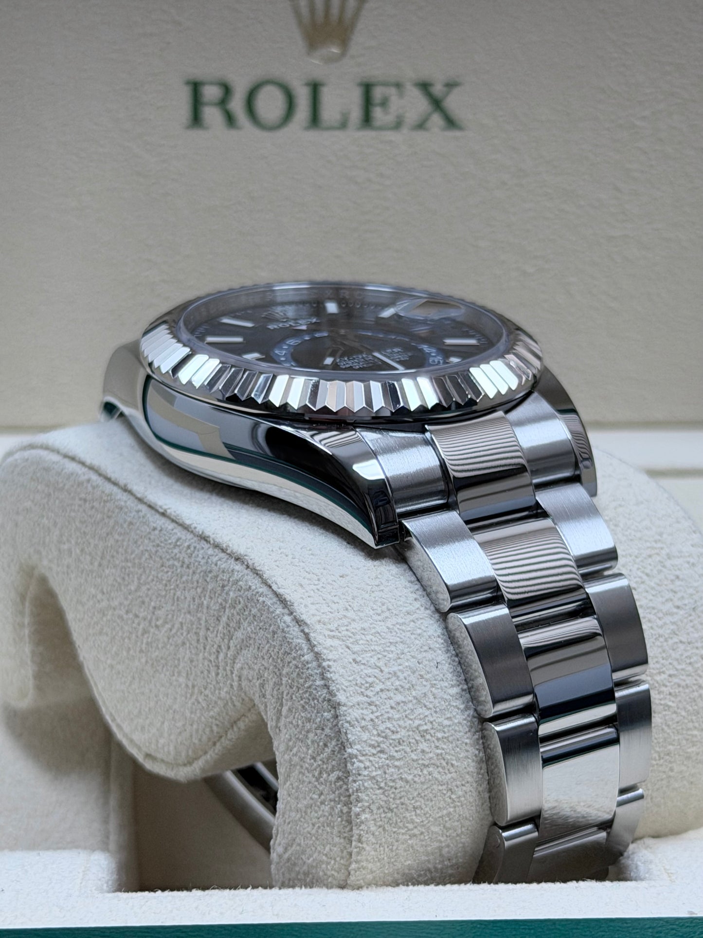Rolex Sky-Dweller Blau 326934 / 2017 / Full Set / Top Zustand