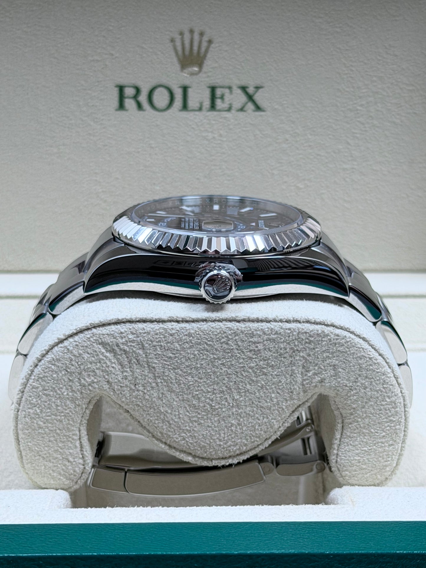 Rolex Sky-Dweller Blau 326934 / 2017 / Full Set / Top Zustand