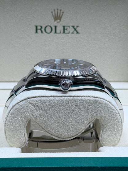 Rolex Sky-Dweller Blau 326934 / 2017 / Full Set / Top Zustand