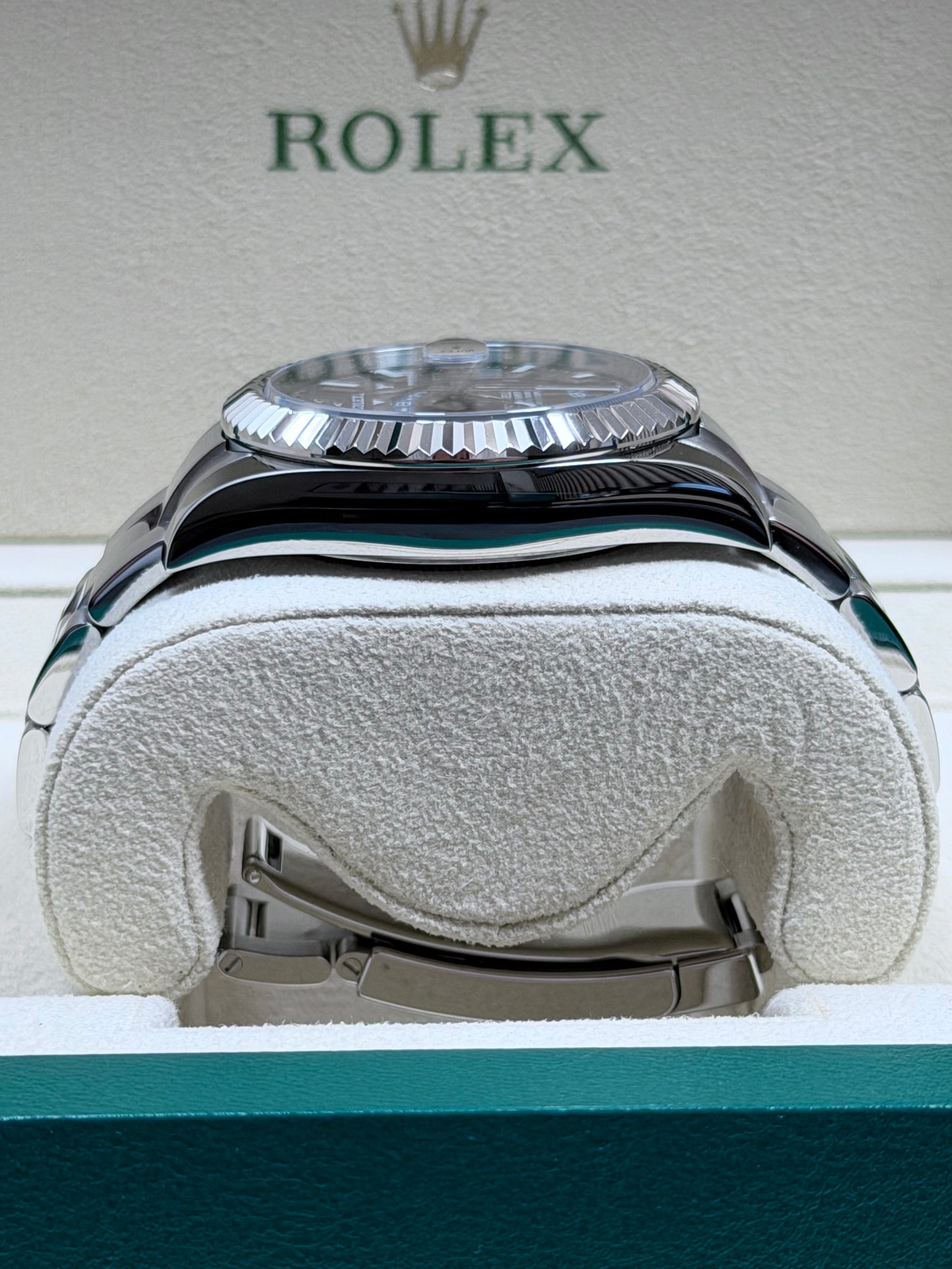 Rolex Sky-Dweller Blau 326934 / 2017 / Full Set / Top Zustand