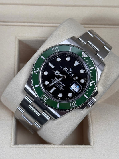 Rolex Submariner Date 126610LV "Starbucks" MK2 / 2023 / Full Set / Top Zustand